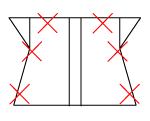 頸椎部のチェック図