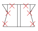 頸椎部のチェック図
